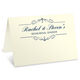 Elegant Scroll Folded Place Cards Image 5 of 9